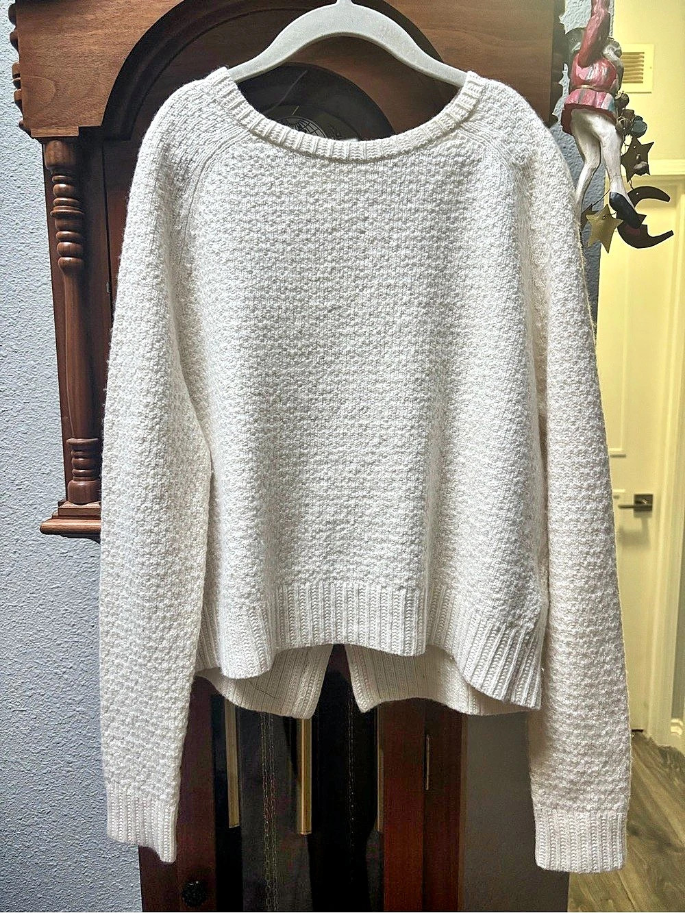 Polo Ralph Lauren Girls Knit Cardigan in White L/G (12-14)